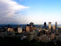 Montreal skyline from Mont Royal