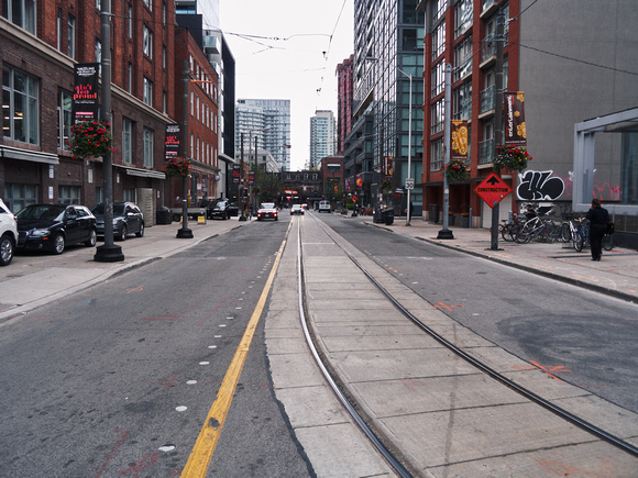 Looking South Along Charlotte Street