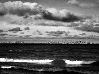 Toronto Skyline (Between Clouds and Waves)