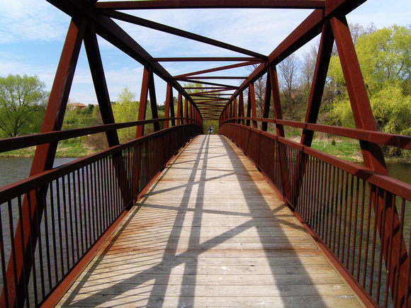 Culham Trail Bridge in Riverrun Park, Mississauga